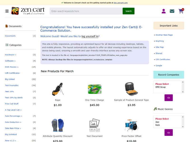 Responsive Classic Redesign