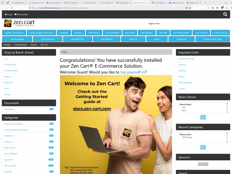 ZCA Bootstrap Template